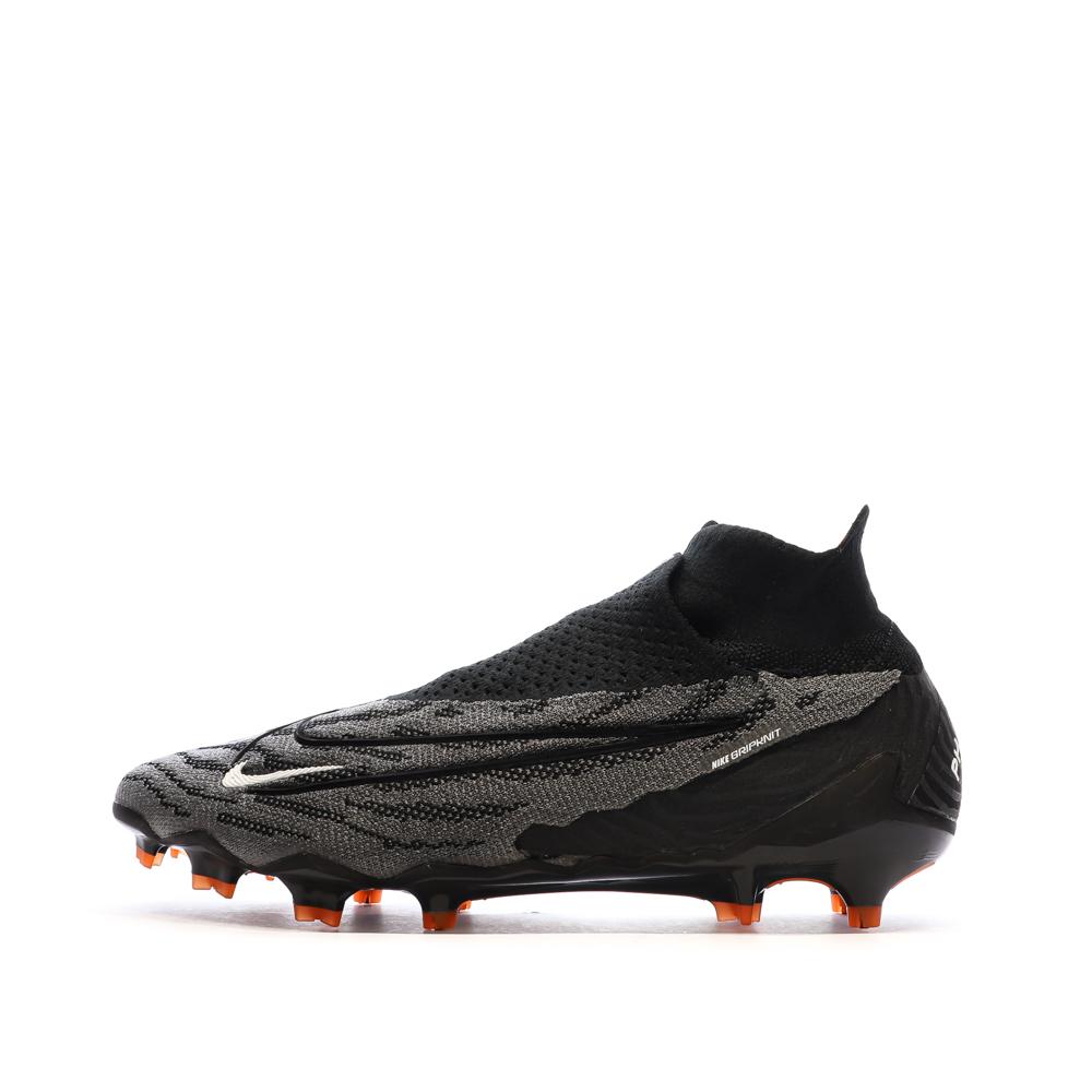 Chaussures de Foot Noires Homme Nike Phantom GX Elite DF FG pas cher