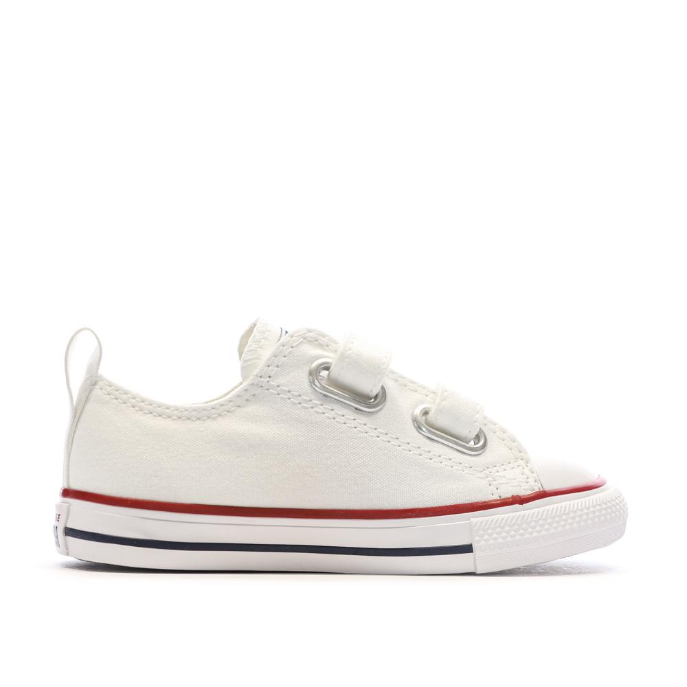 Baskets Blanches Garçon/Fille Converse Chuck Taylor All Star vue 2