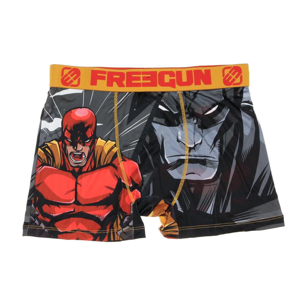 Boxer Noir/Jaune Homme Freegun A2 GEE pas cher