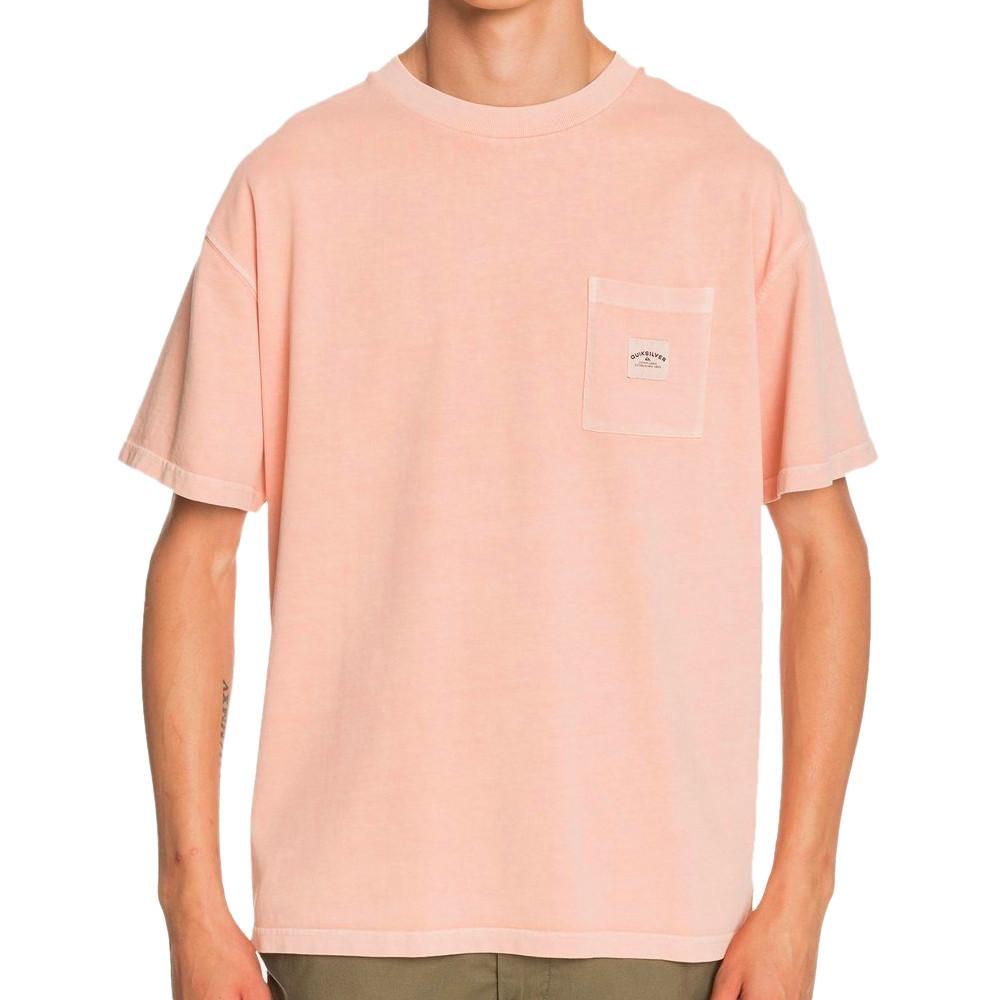 T-shirt Rose Homme Quiksilver Itinga pas cher