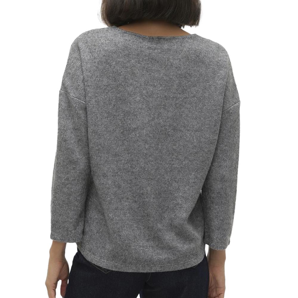 Pull Gris Femme Vero Moda Blis vue 2