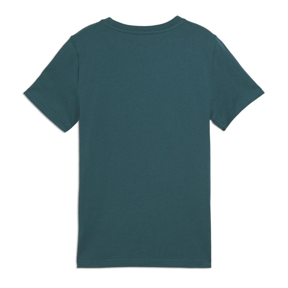 T-shirt Garçon Vert Puma Squad Big Graph vue 2