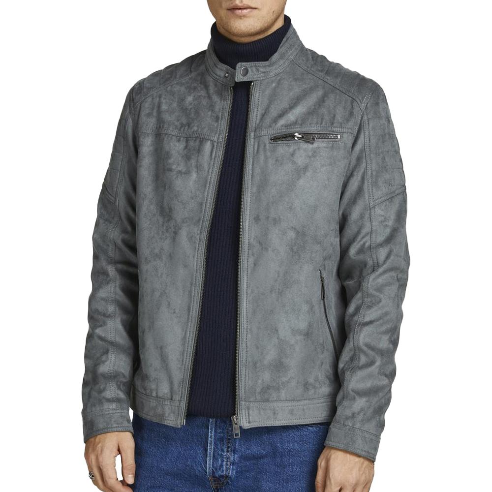 Veste Suédine Gris Homme Jack & Jones Tano pas cher