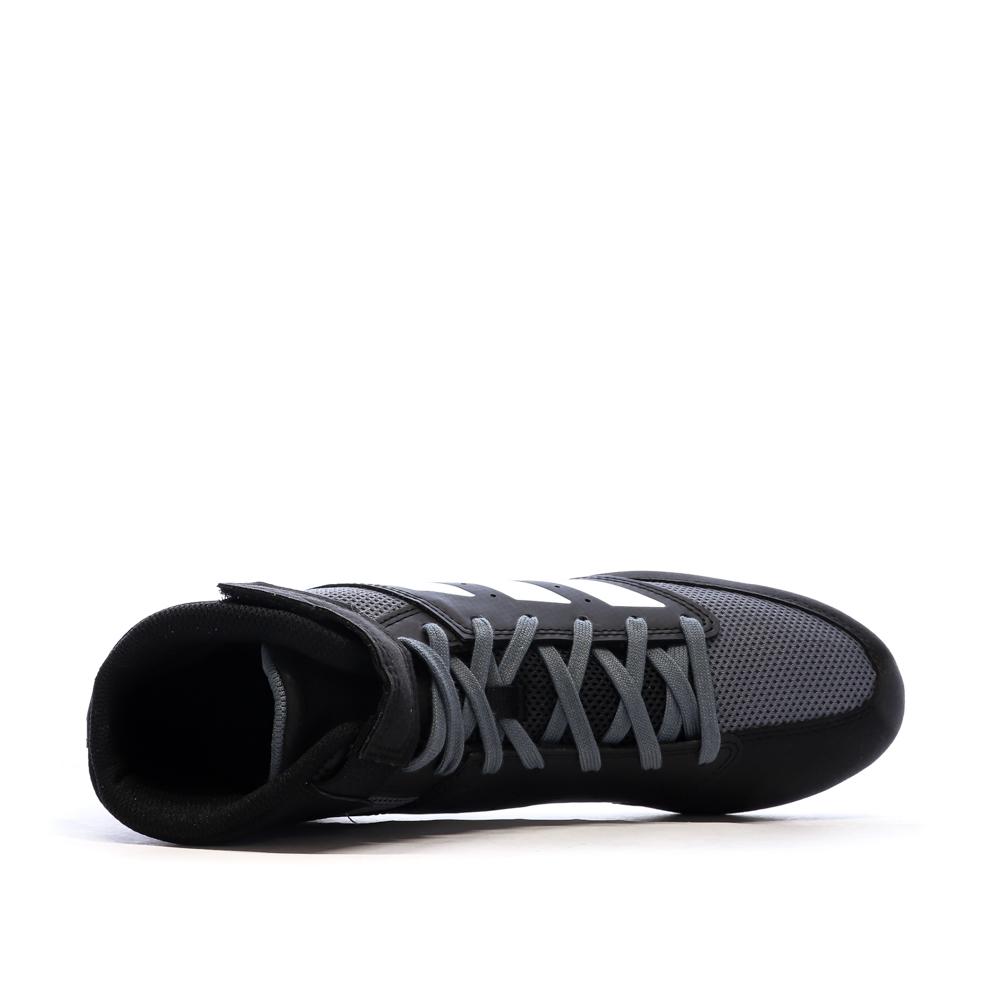 Chaussures de Boxe Noires Homme Adidas Mat Hog 2.0 vue 4