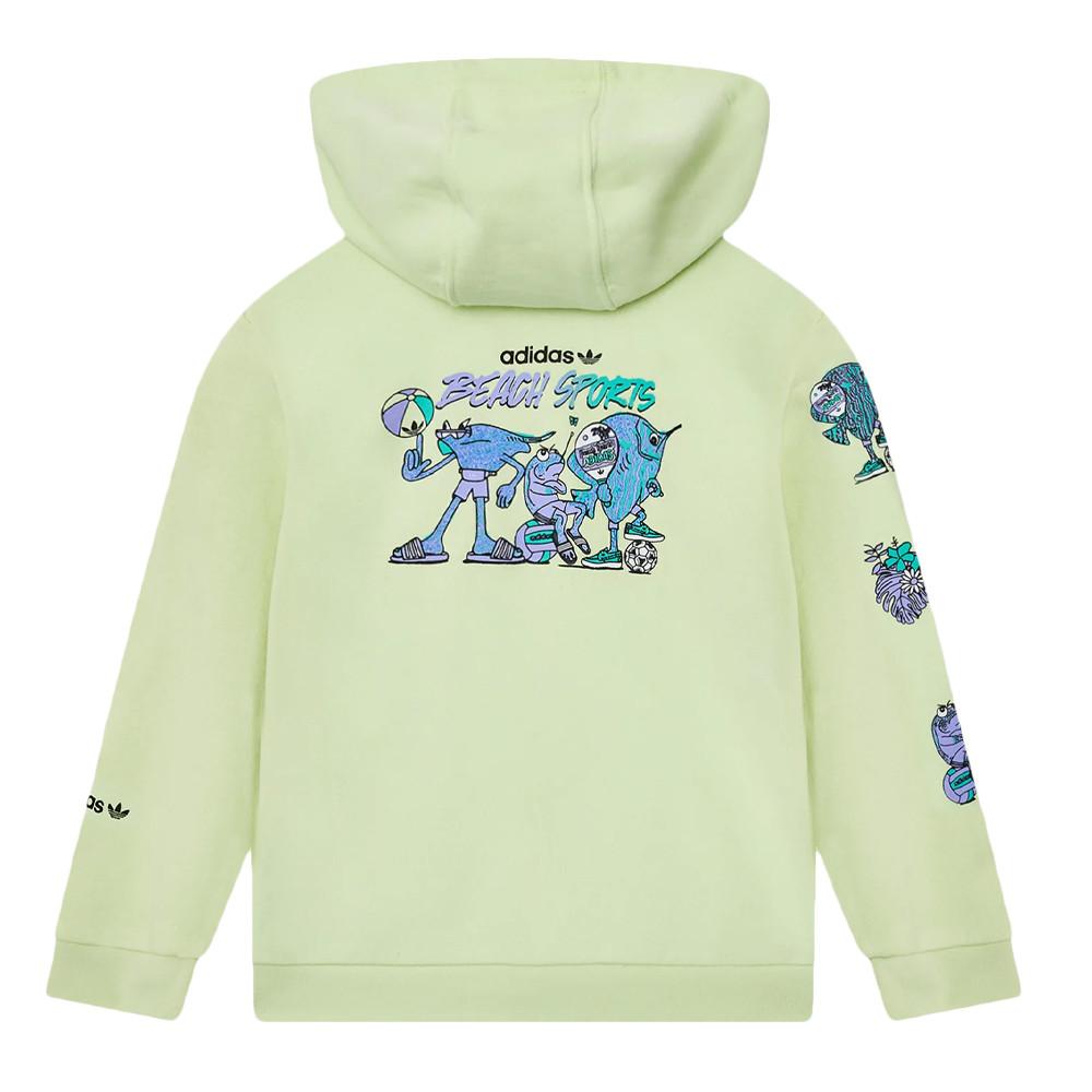 Ensemble de Survêtements Vert Garçon Adidas Graphic vue 2