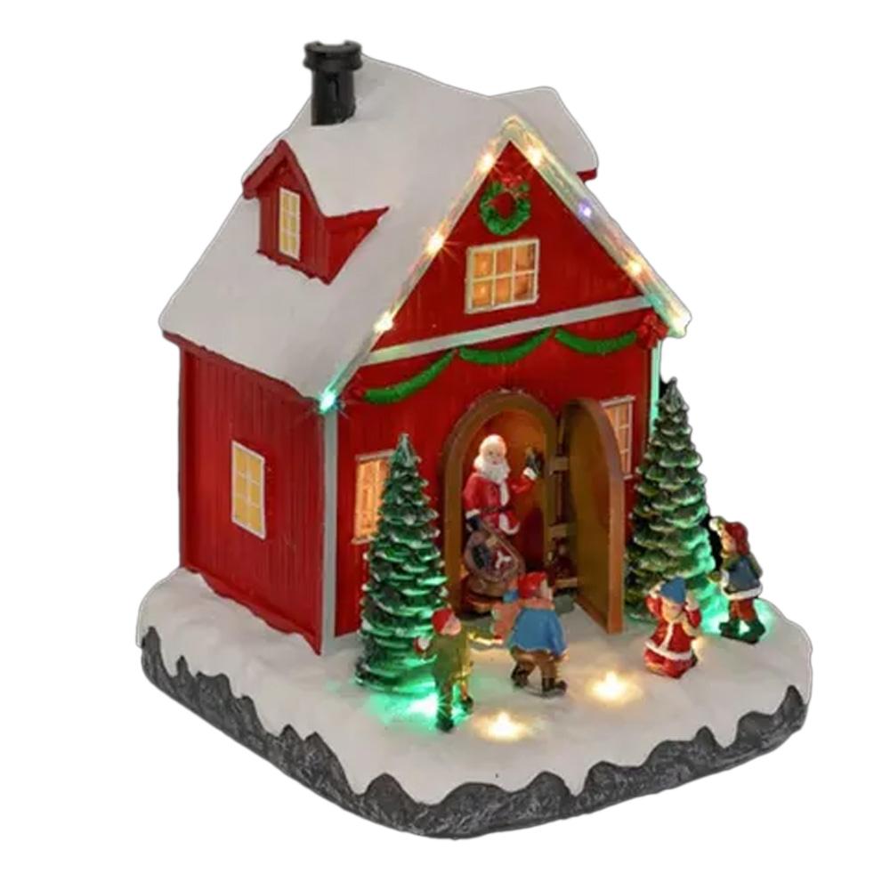 Maison du Père Noël Atmosphera LIRA pas cher
