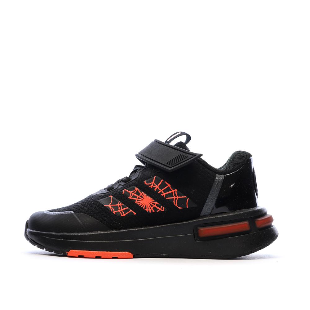 Baskets Noires/Rouges Garçon Adidas Marvel Spidey Racer pas cher