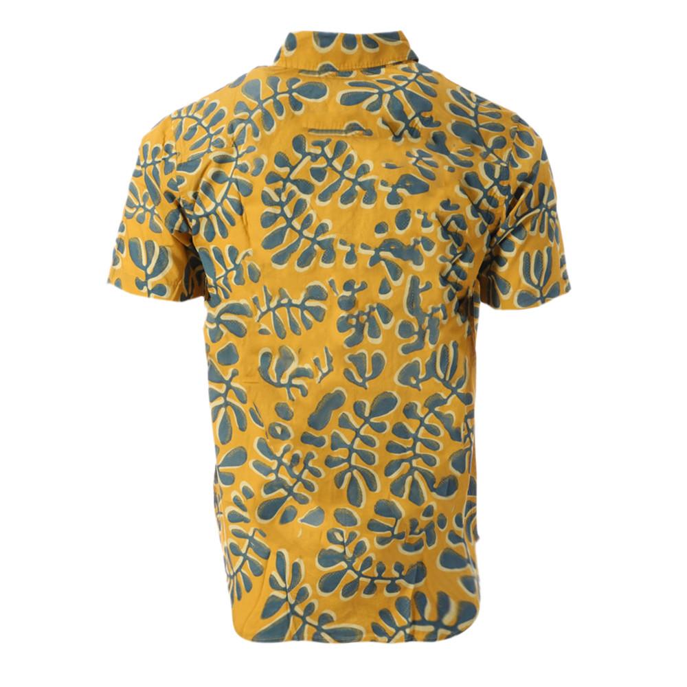Chemisette Manches Courtes Jaune Homme Salty Crew Lay Day vue 2