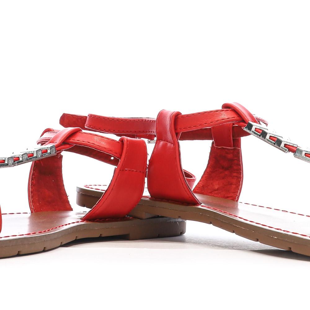 Sandales Rouges Femme Chattawak PETUNIA vue 7