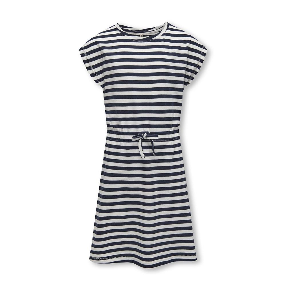 Robe Marine/Blanche Fille Kids ONLY Kogmay pas cher