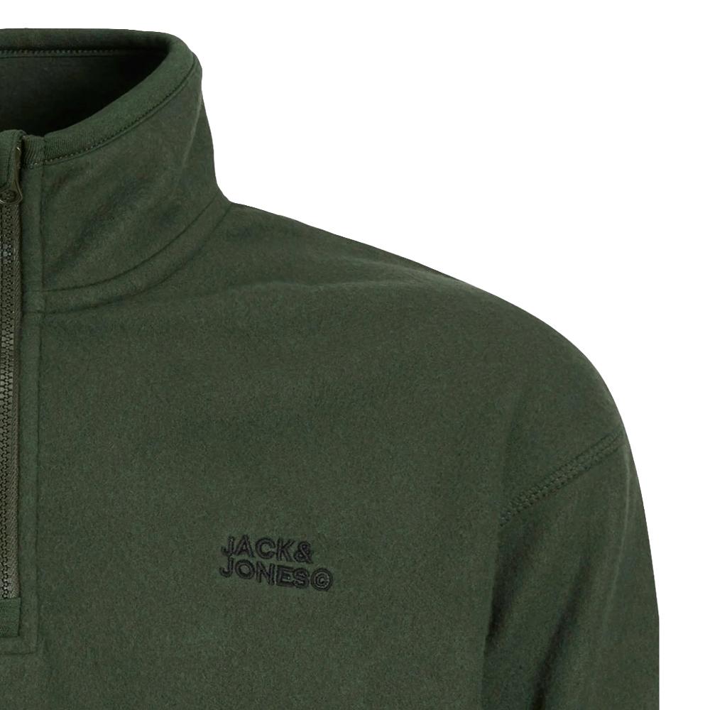Polaire Verte Garçon Jack & Jones Quarter vue 3