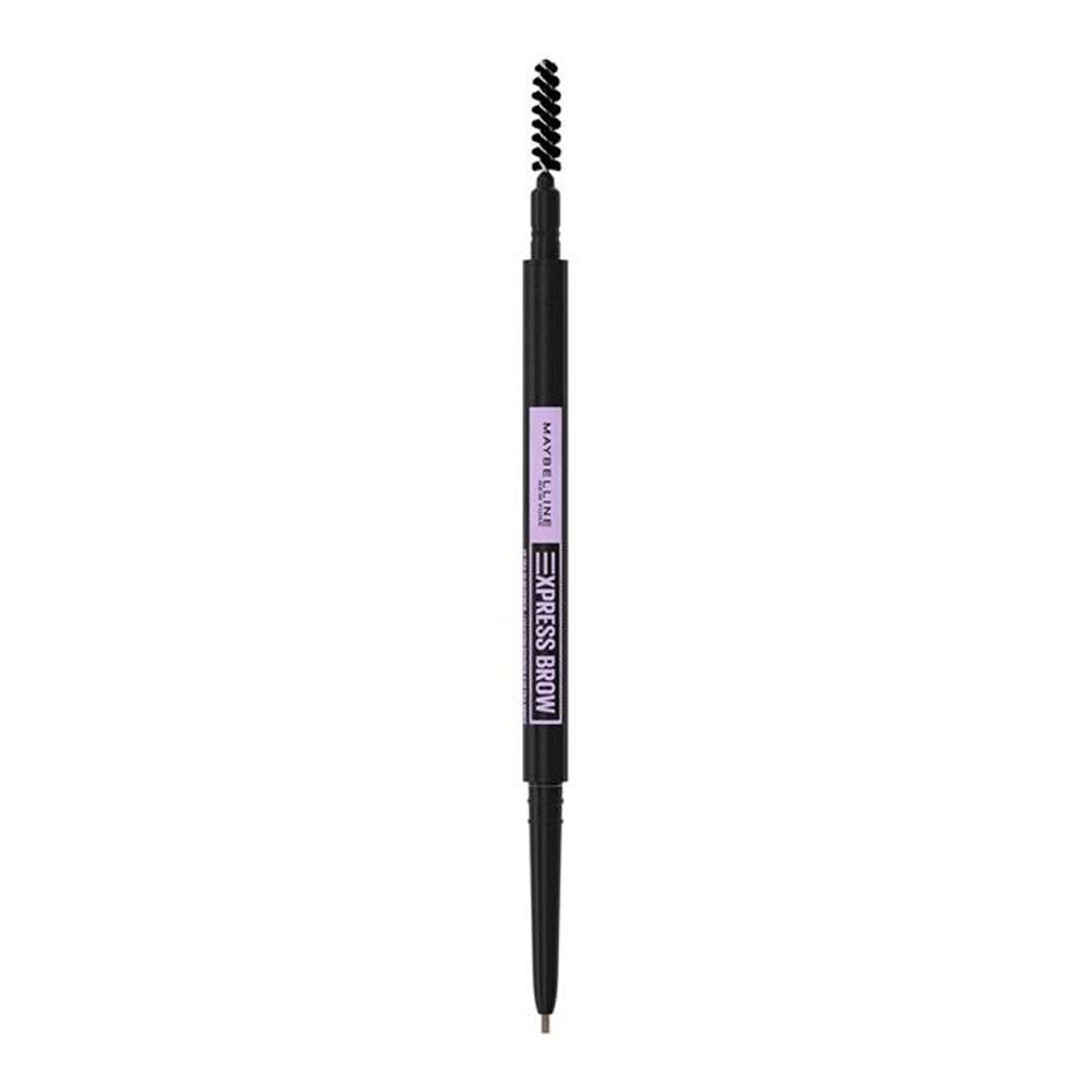 Crayon à sourcils ultra-fin double embout Maybelline Express Brow SOFT BROWN pas cher