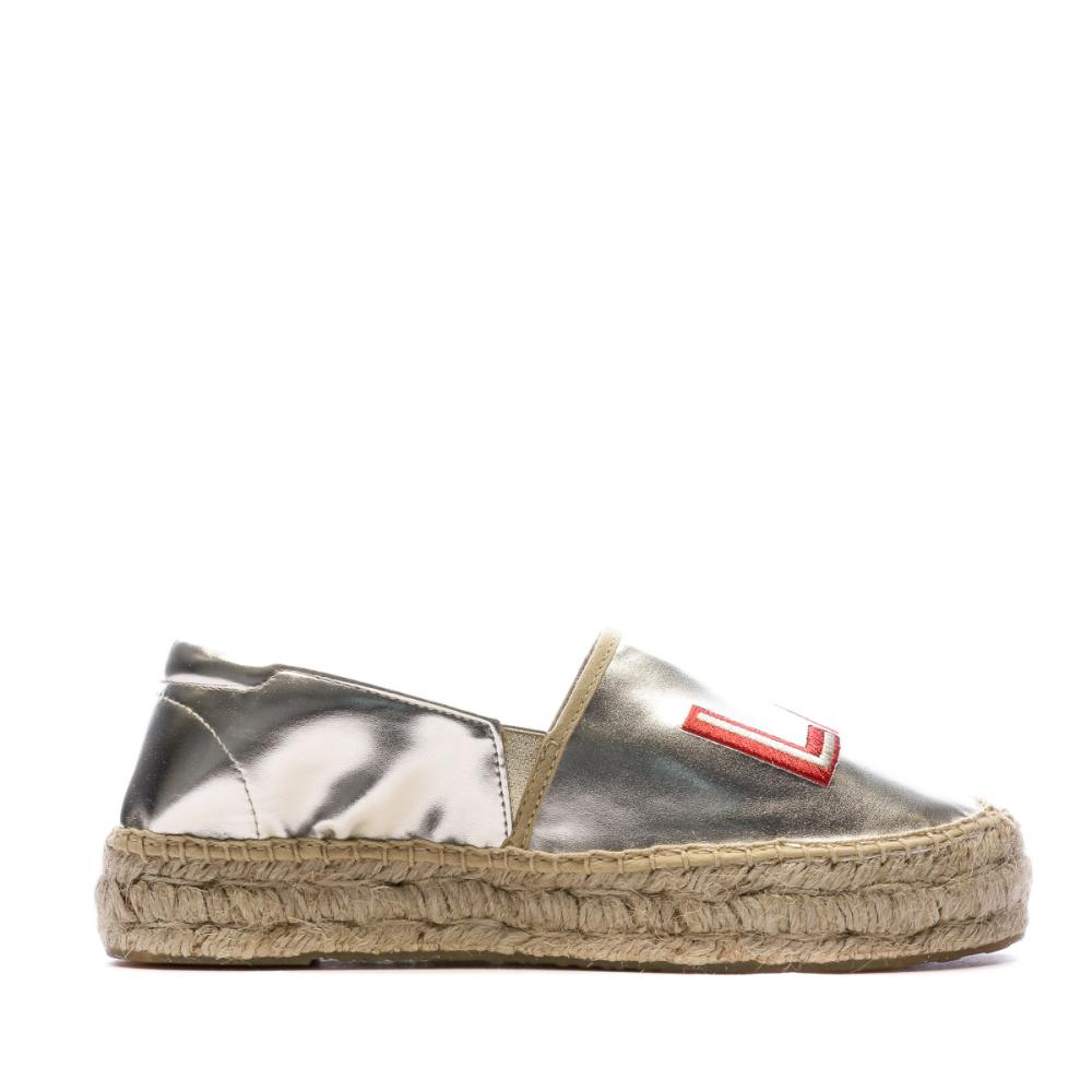 Espadrille Doré Femme Replay Rep vue 2