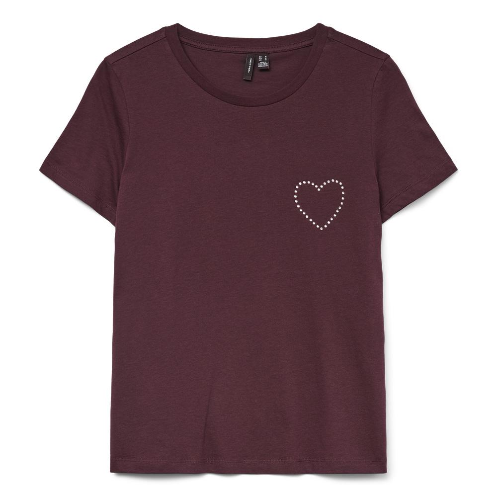 T-Shirt Prune Femme Vero Moda Liana pas cher