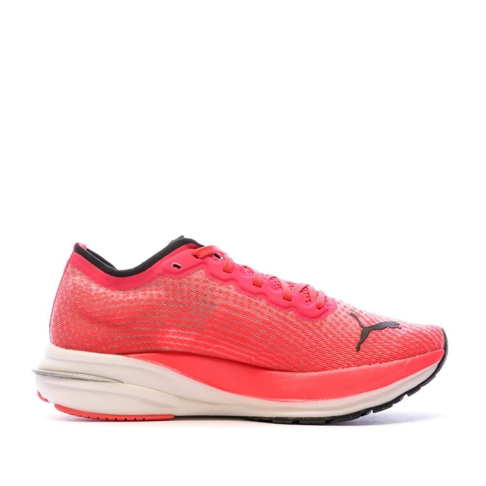 Baskets Roses Femme Puma Deviate Nitro vue 2