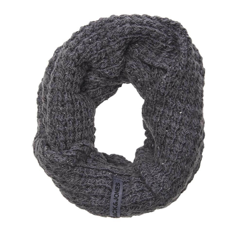 Écharpe Tube Gris Anthracite Homme/Garçon Jack & Jones Cliff pas cher