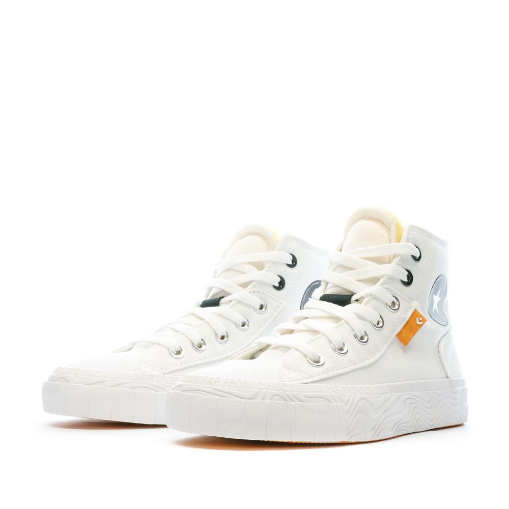 Baskets Blanches Mixte Converse 423C vue 6