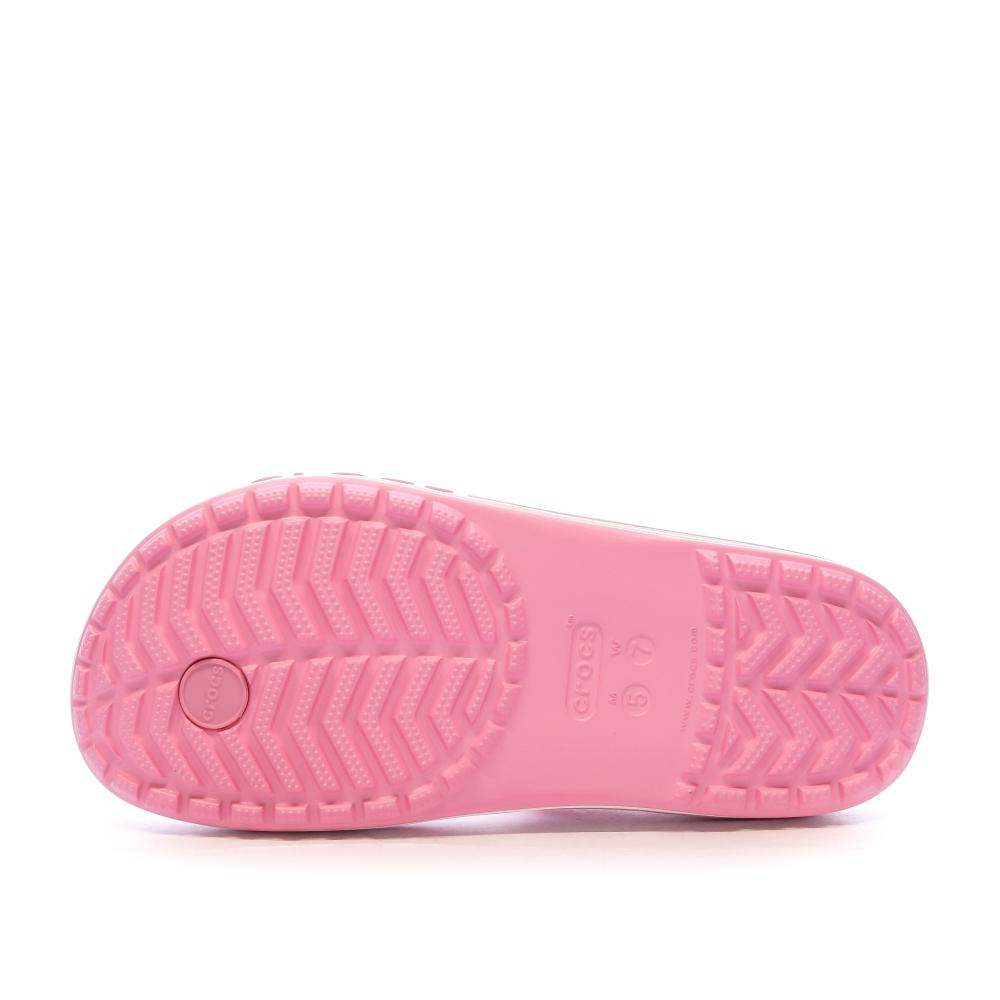 Tongs Crocs Rose Femme Bayaband Flip vue 2