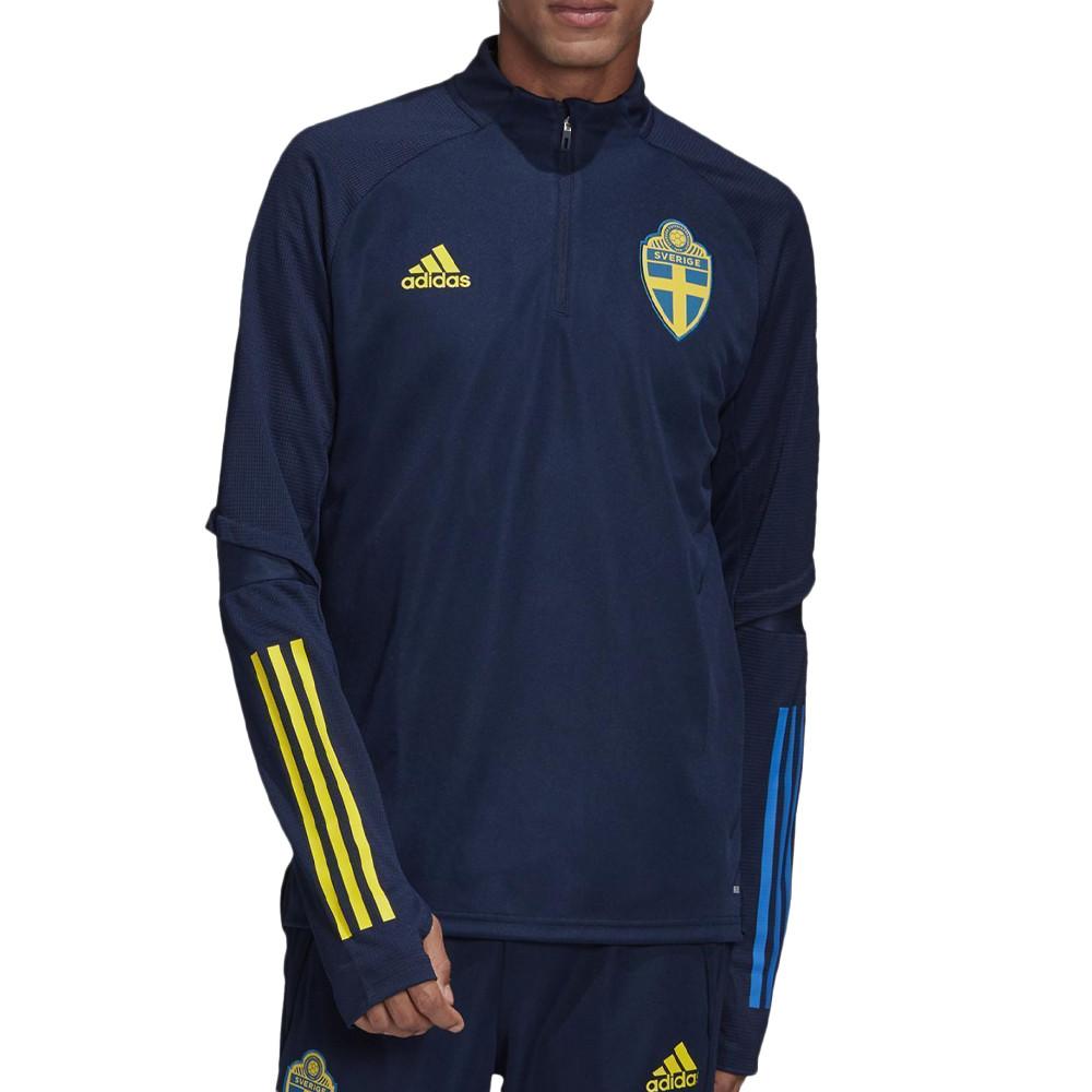 Suède Sweat Marine Homme Adidas 2020 pas cher