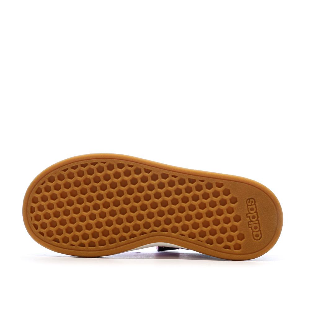 Baskets Prunes/Roses Fille Adidas Grand Court 2.0 vue 5