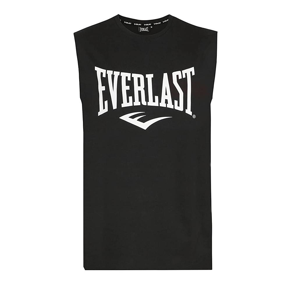 Débardeur Noir Homme Everlast Powel pas cher