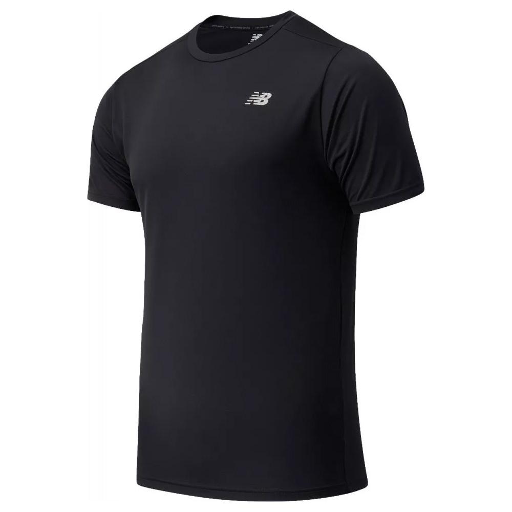 T-shirt de Sport Marine Homme New Balance Core Run pas cher