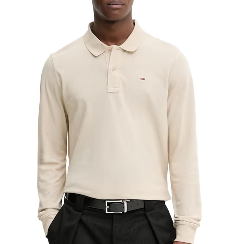 Polo Beige Homme Tommy Hilfiger DM0DM20232 pas cher