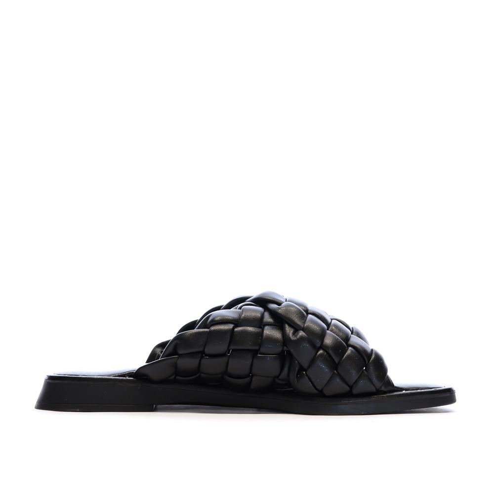 Sandalias negras para mujer Replay Betty Cross ver 2
