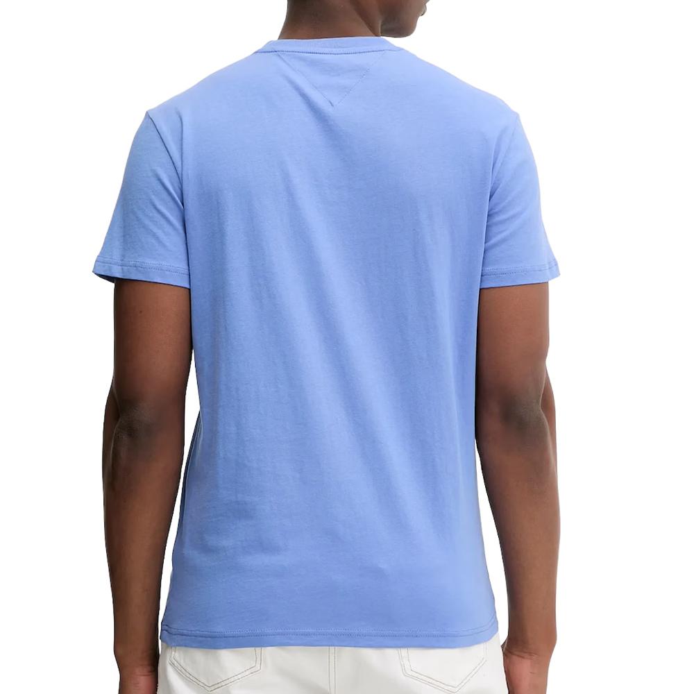T-shirt Bleu Homme Tommy Hilfiger Tjm Slim Linear vue 2