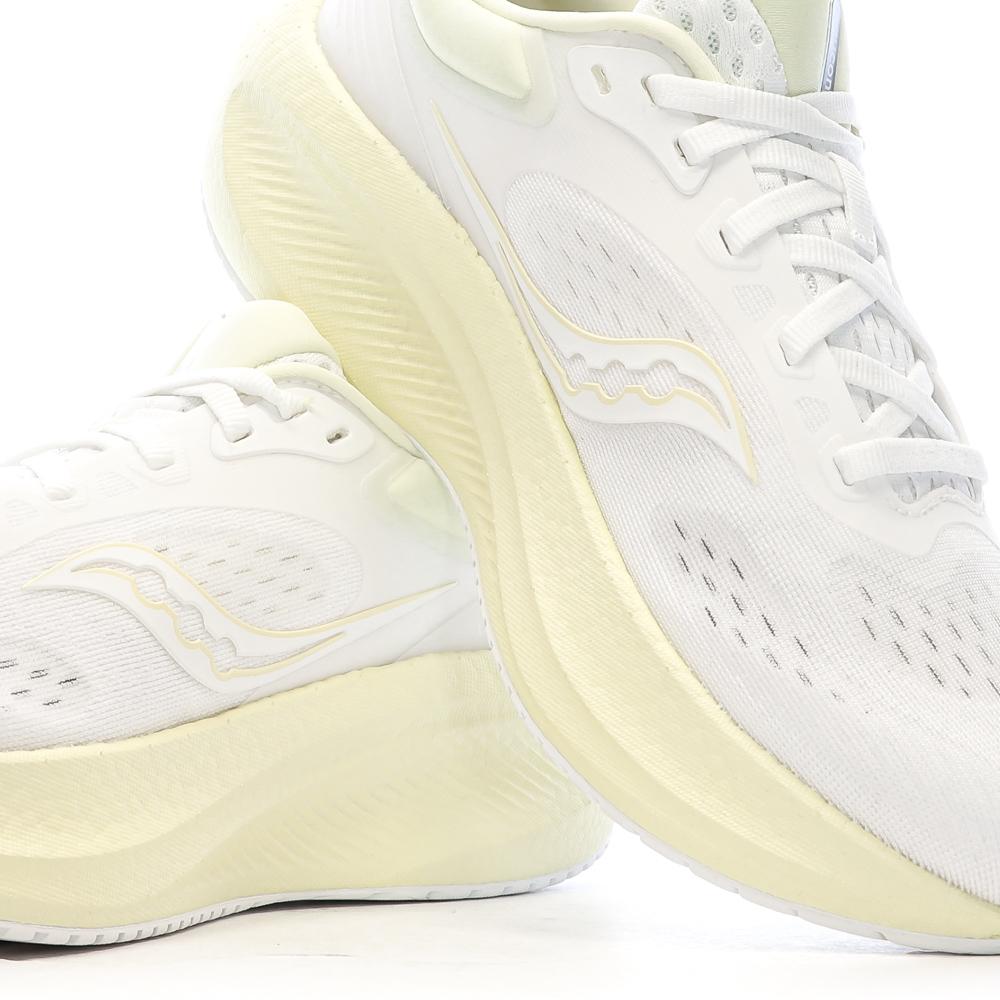 Chaussures de Running Blanches Femme Saucony Surge 3 vue 7