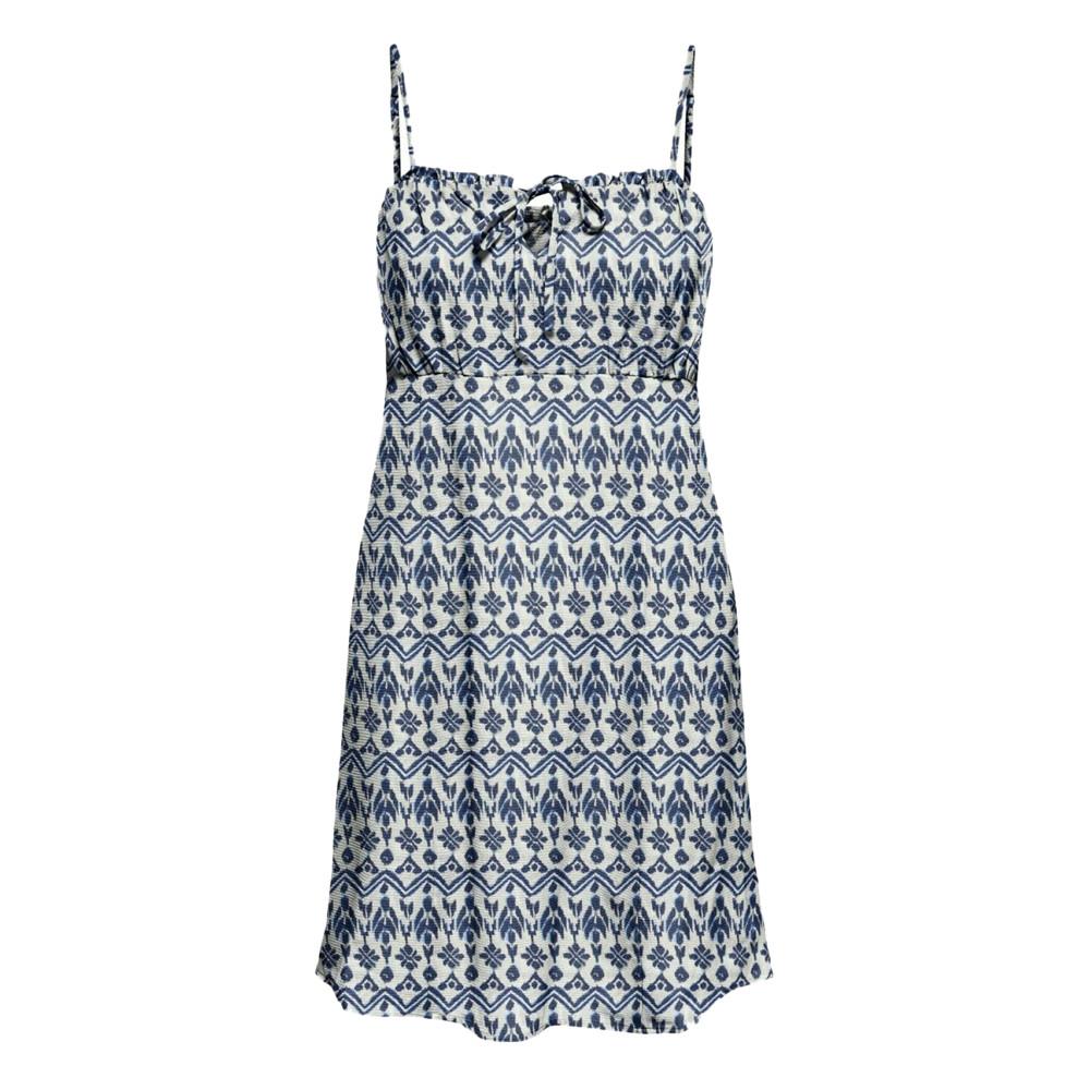 Robe Blanche/Marine Femme Only Nova pas cher