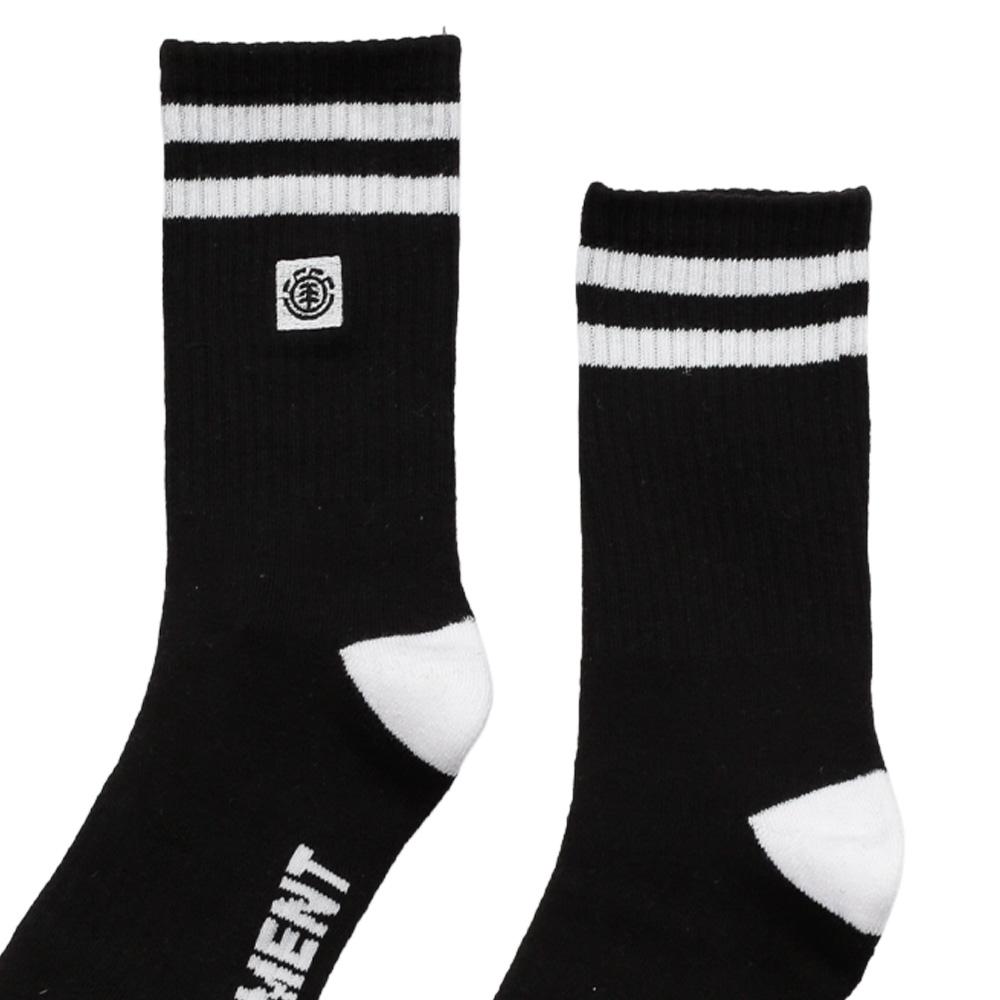 x1 Paires de Chaussettes Noires Homme Element Clearsight vue 2