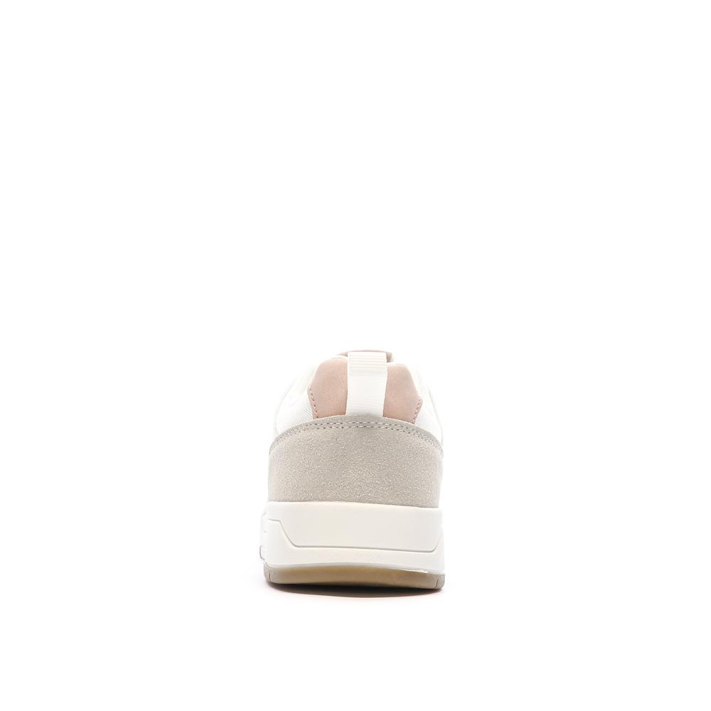 Baskets Blanches/Beiges/Roses Femme Kappa Manisw vue 3