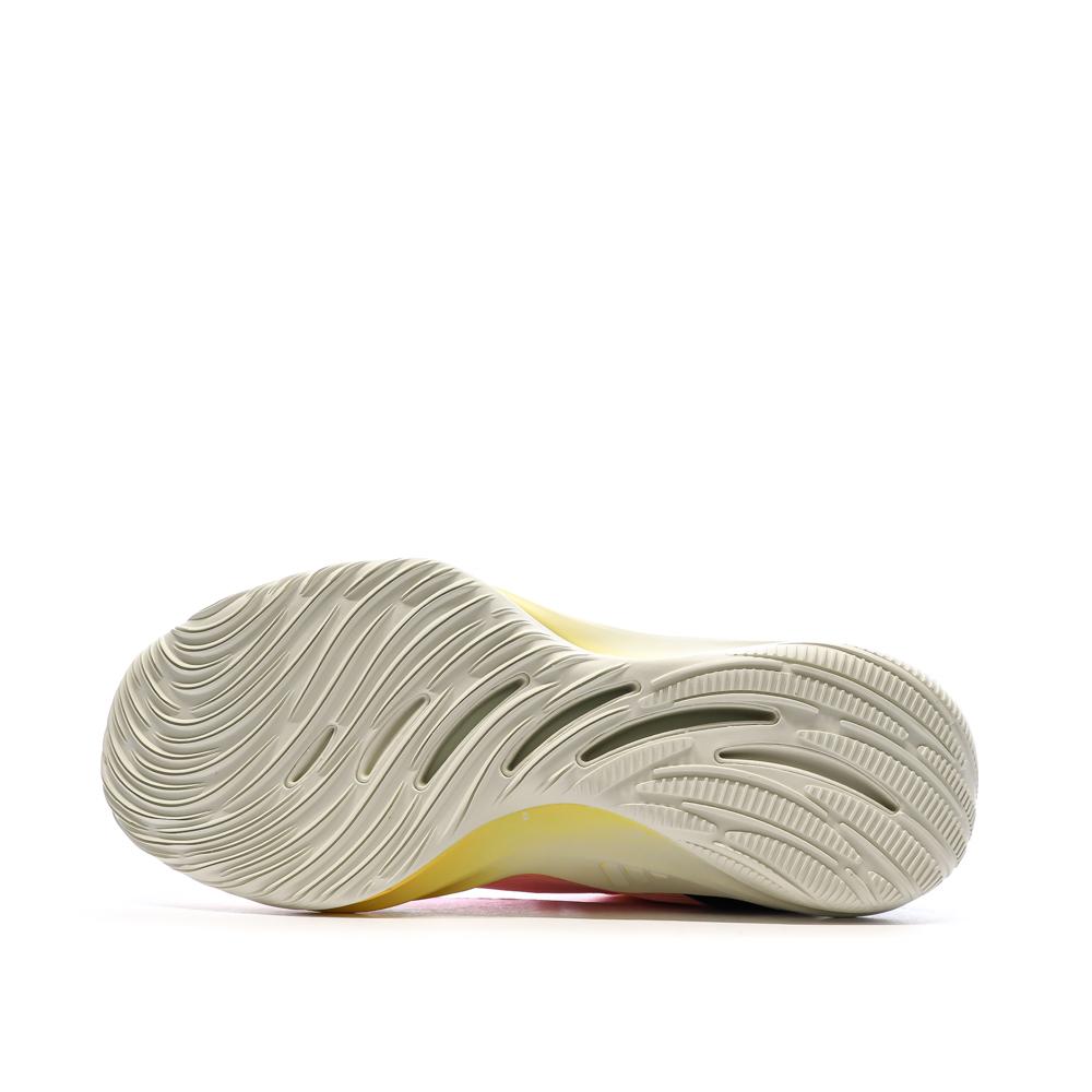 Chaussures de basketball Rose/Jaune Homme Adidas Adizero Select vue 5