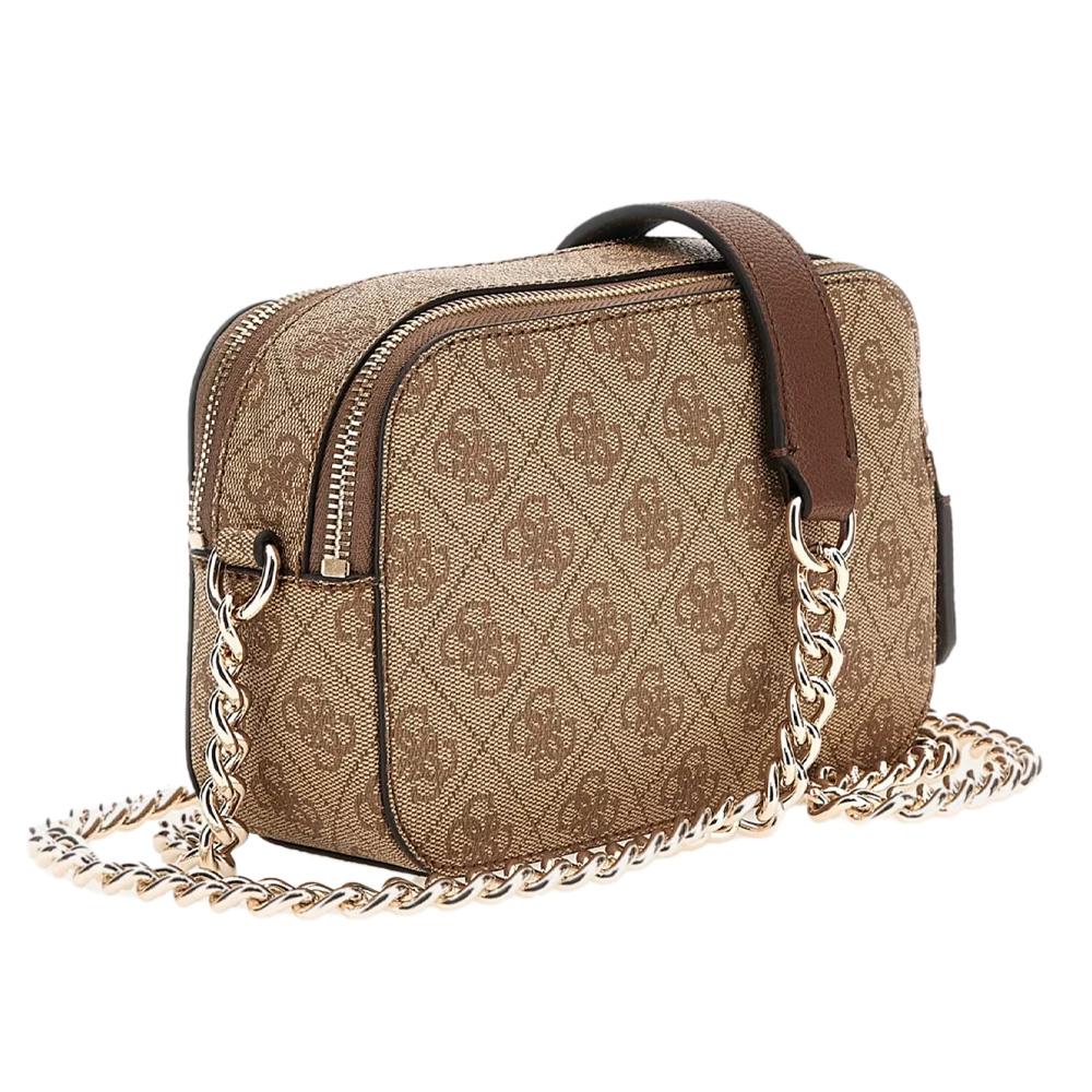 Sac à bandoulière Marron Femme Guess Noelle Girlfriend vue 2