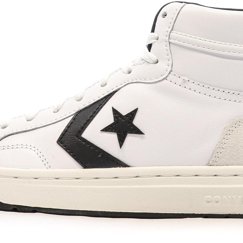Baskets Blanche/Noire Homme Converse Pro Blaze Leather vue 7
