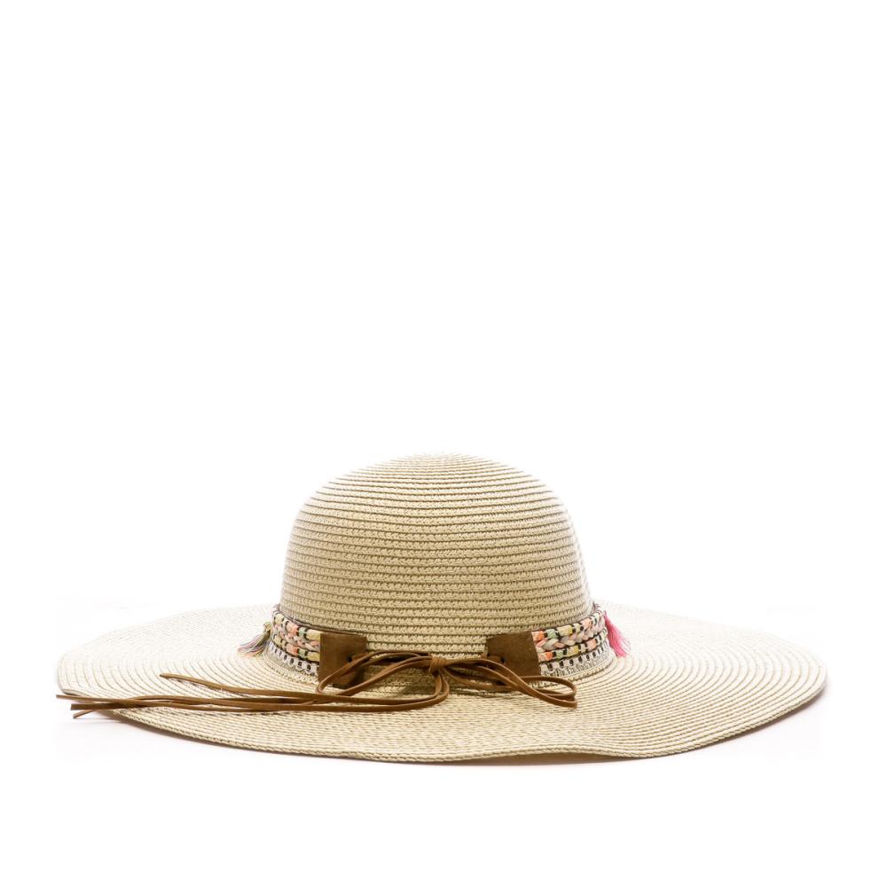 Chapeau Beige Femme Emeraude Capeline vue 2