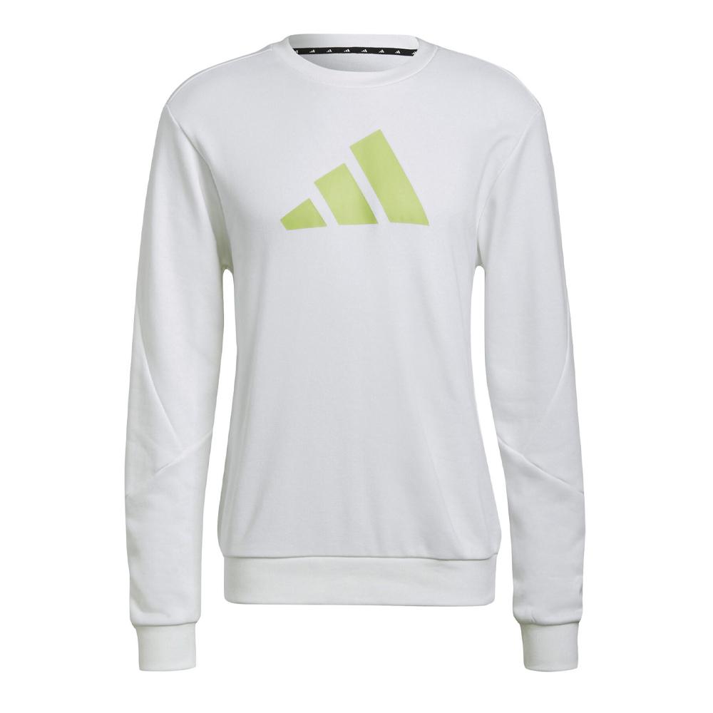 Sweat Blanc Homme Adidas HA1395 pas cher