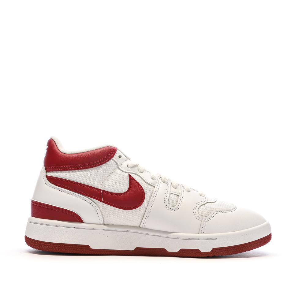 Baskets Blanches/Rouges Homme Nike Attack vue 2