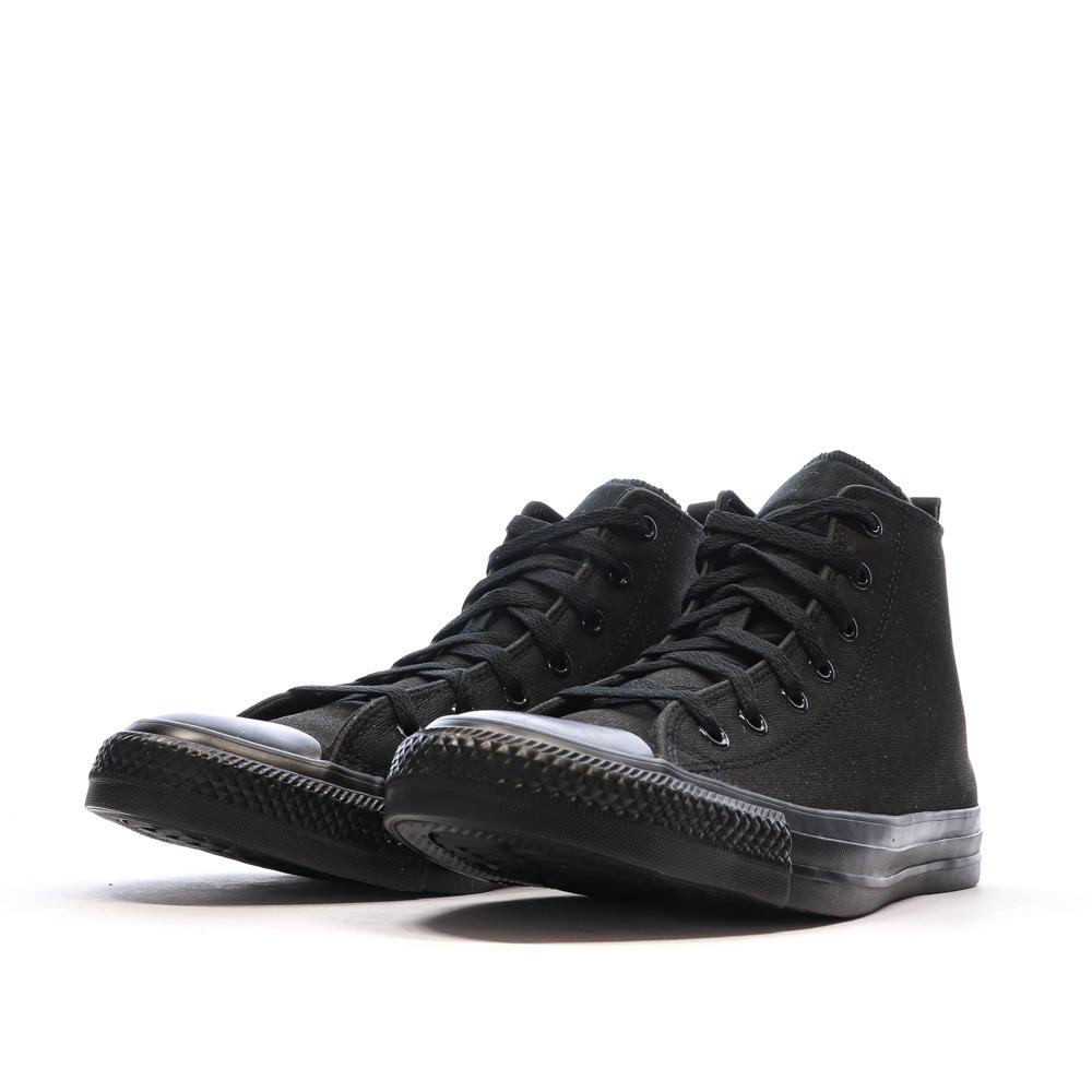 Baskets Noires Garçon/Fille Converse Chuck Taylor All Star A05707C vue 6