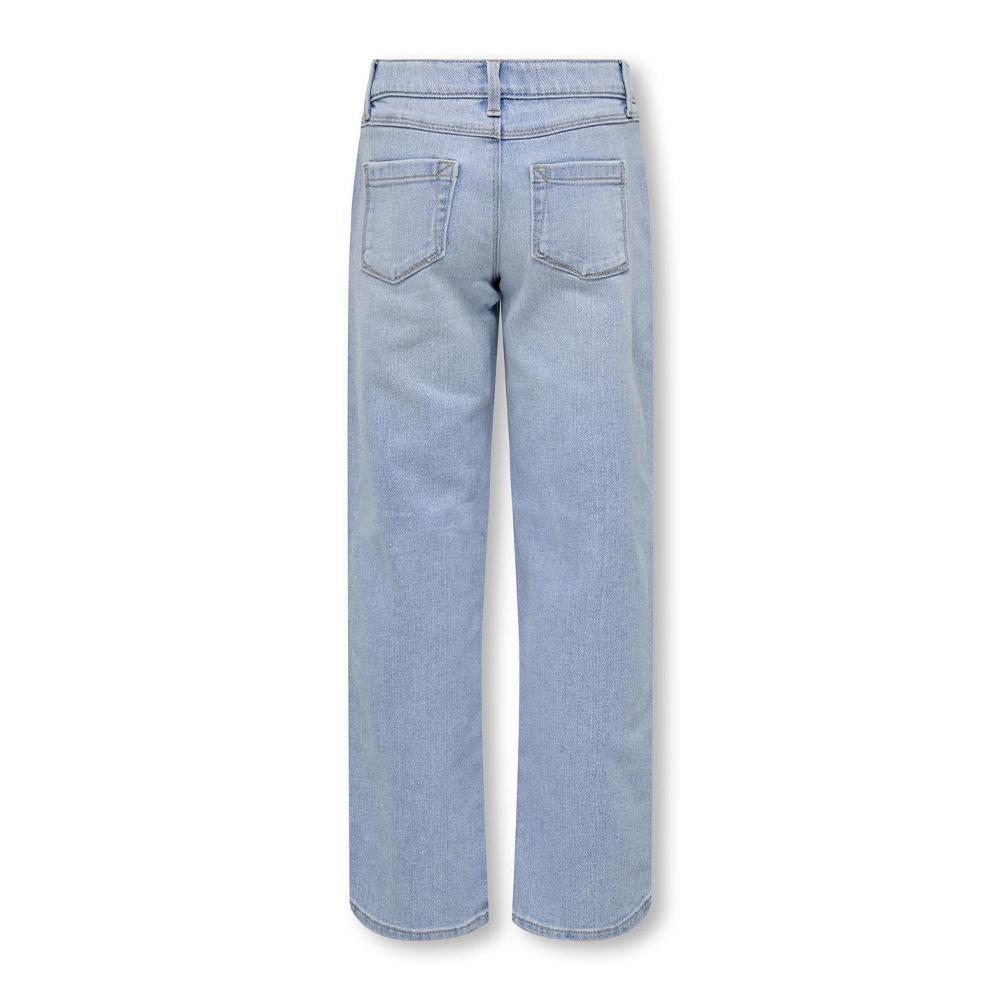 Jean Loose Bleu Fille Kids ONLY Kogblair vue 2