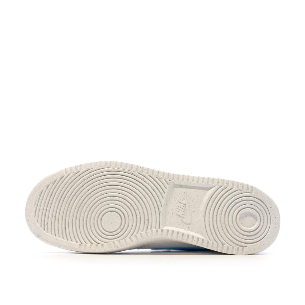 Baskets Blanches/Bleu Homme Nike Court Vision Low vue 5