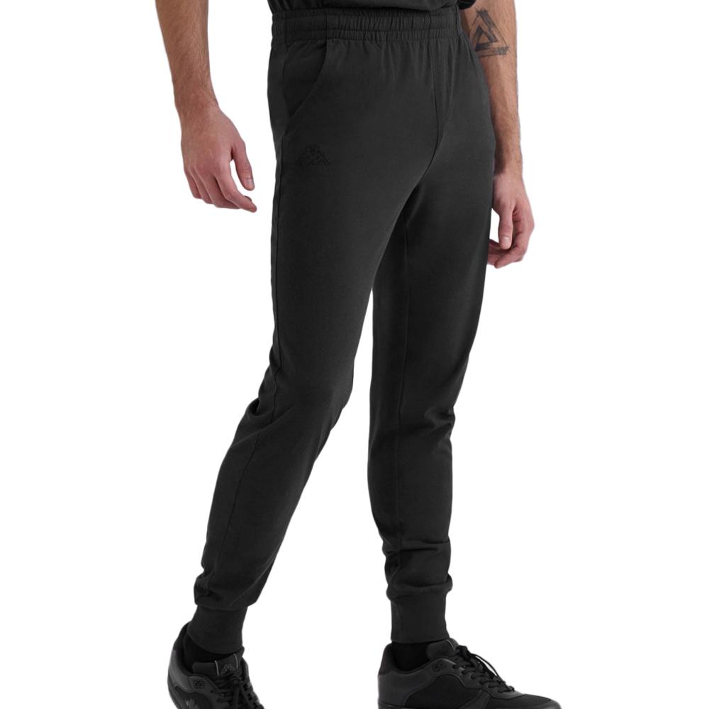 Jogging Noir Homme Kappa Zippo pas cher