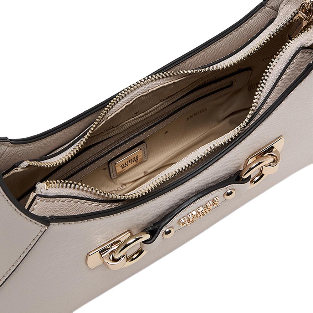 Sac à Main Beige Femme Guess Mimina vue 3