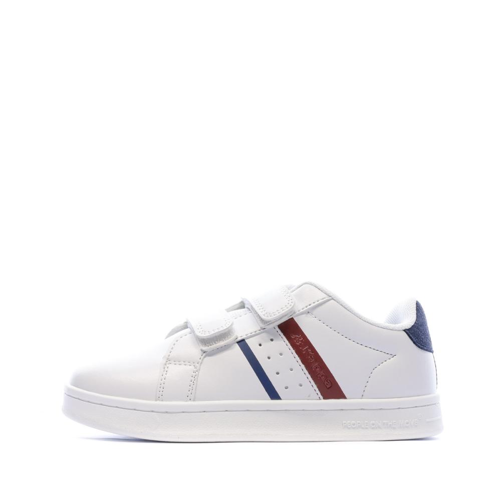 Baskets blanches enfant Kappa Logo Alpha 2V pas cher