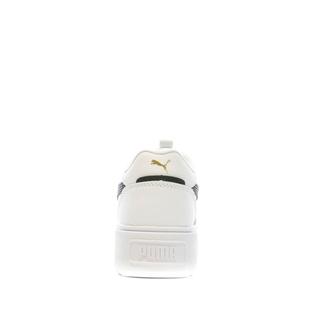Baskets Blanches/Noires Femme Puma Karmen vue 3