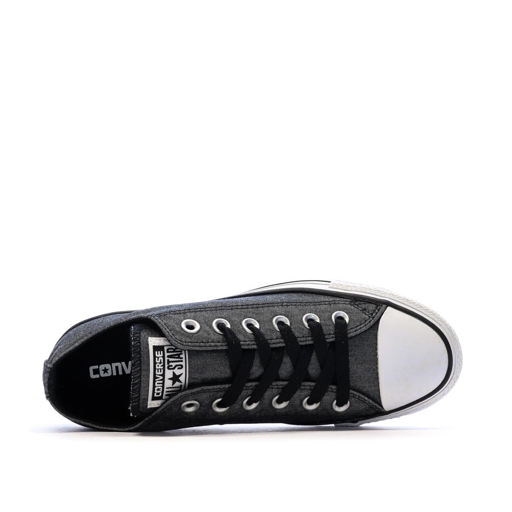 Baskets All Star Gris Jeans Mixte Converse Ctas Ox vue 4