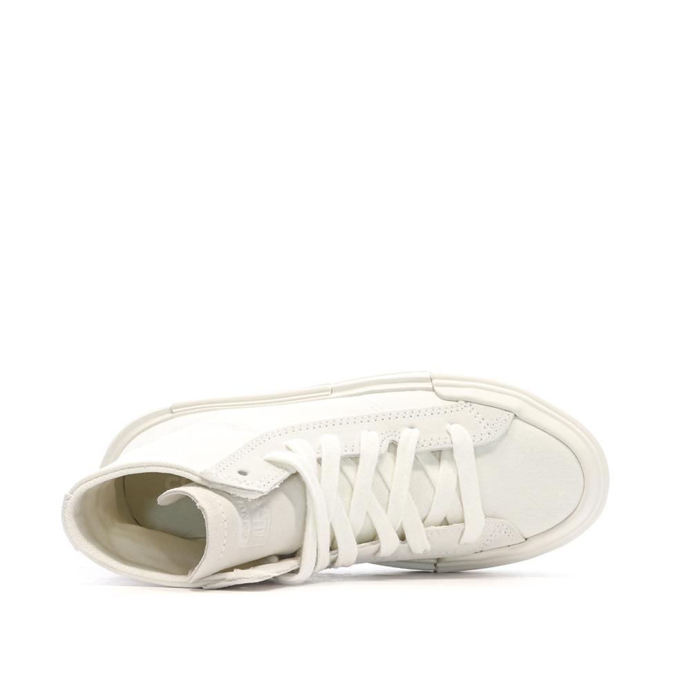 Baskets Blanches Femme Converse Chuck Taylor All Star Cruise vue 4