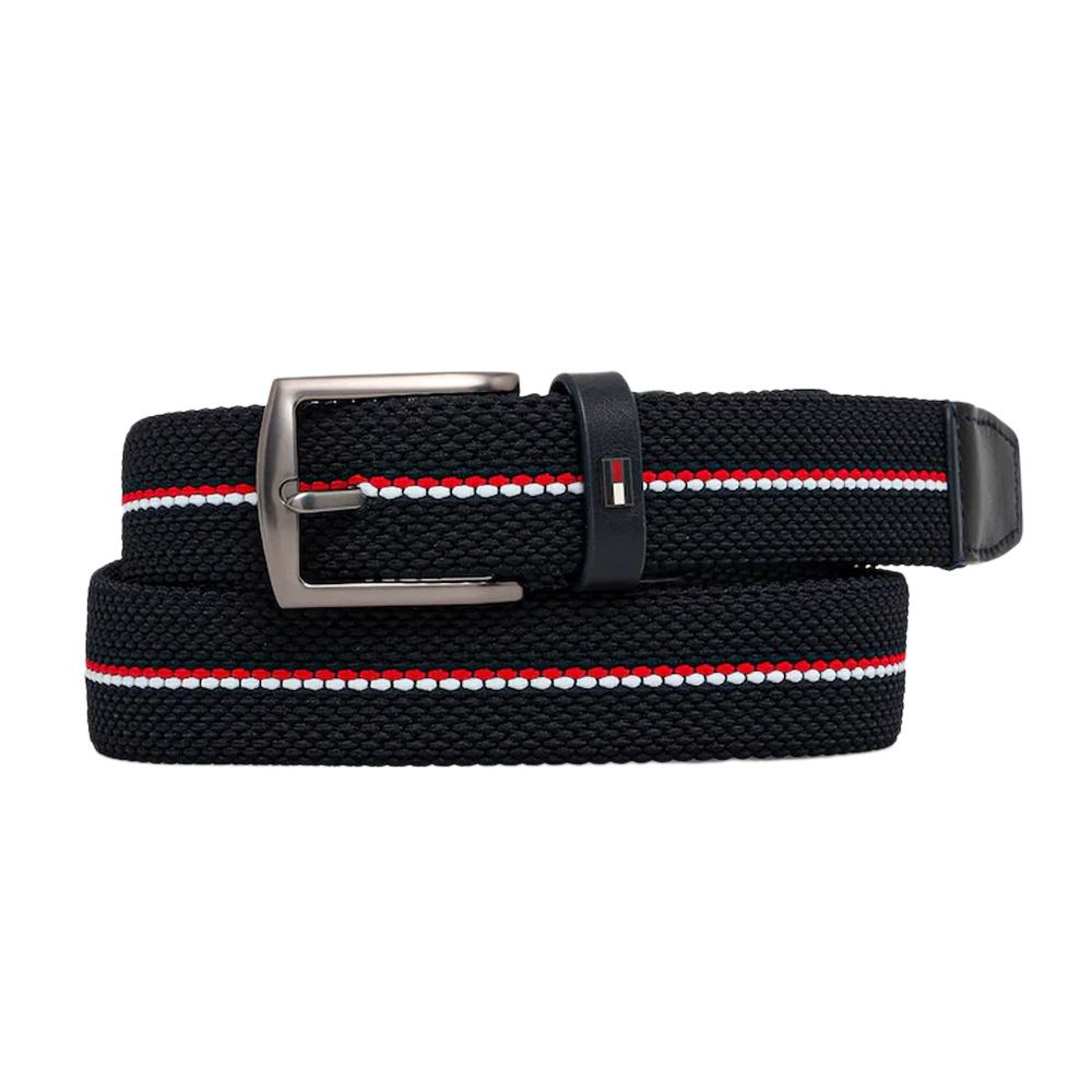 Ceinture Marine Homme Tommy Hilfiger Denton Elastic Corp pas cher