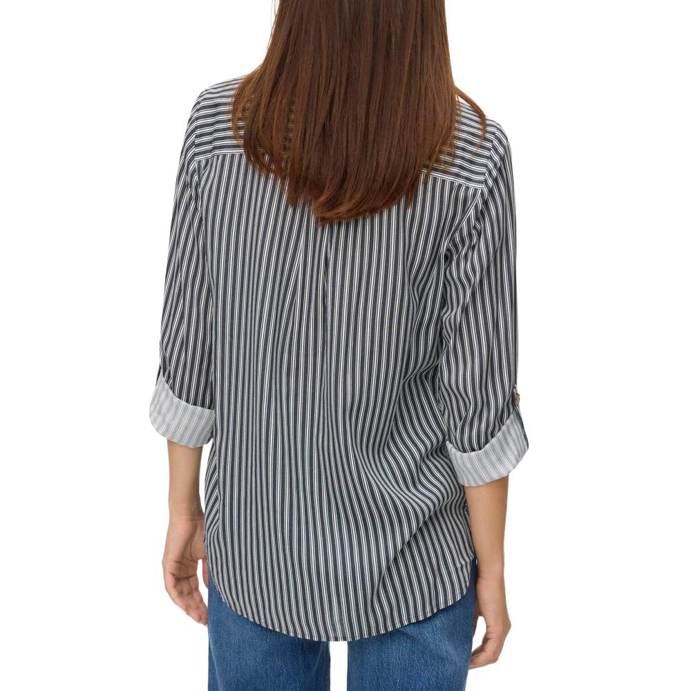 Chemise Noir/Blanches Femme Vero Moda Bumpy vue 2